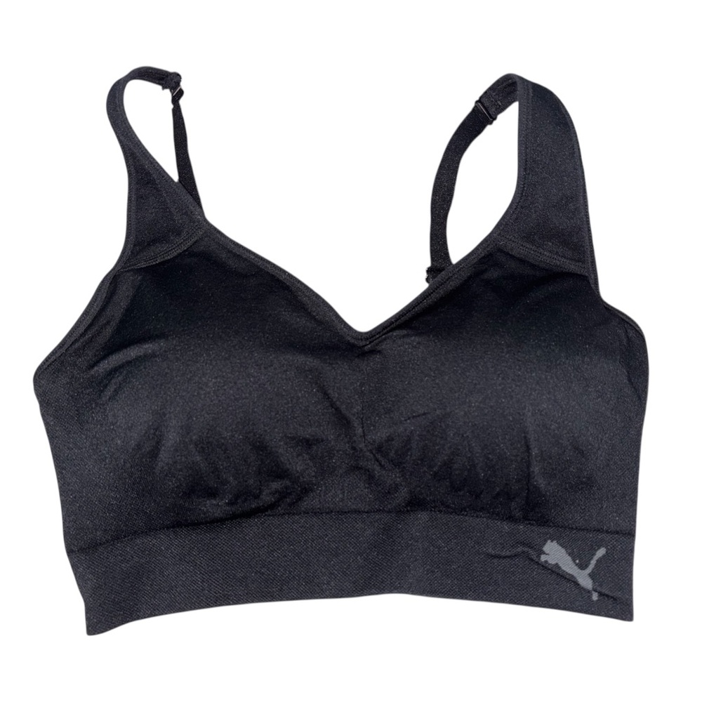 Puma Women's Black Sports Bra🏋️‍♀️